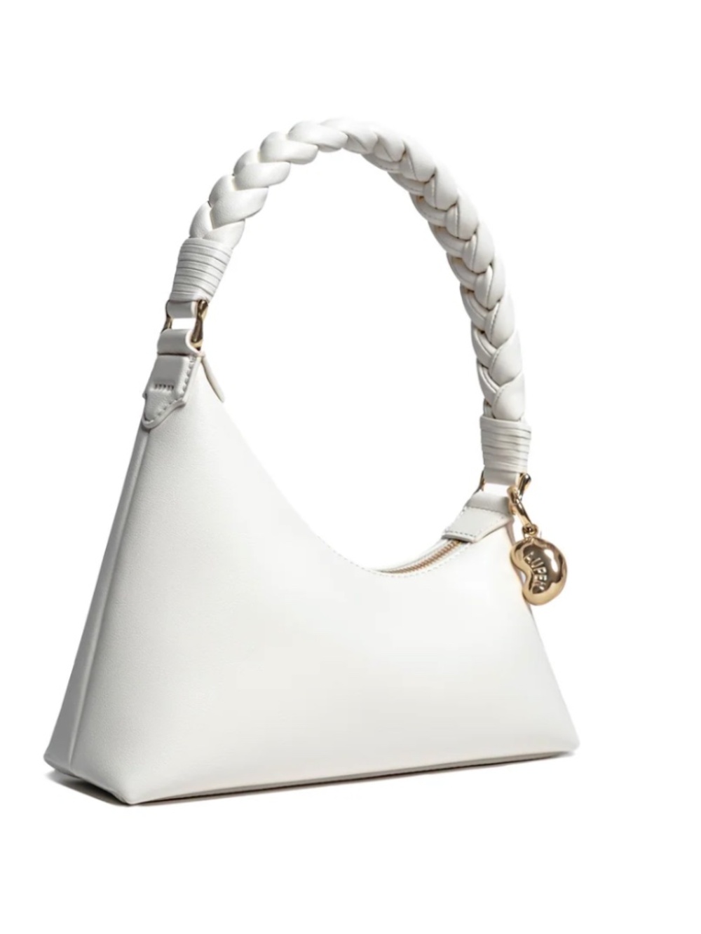 Aupen Nirvana Snow Calfskin Bag NWT